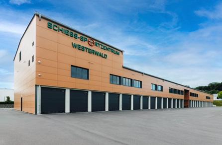 SSZ Schiess-Sportzentrum Westerwald, direkt an der A3, eines der größten und modernsten Indoor-Schiessstätten in Rheinland-Pfalz